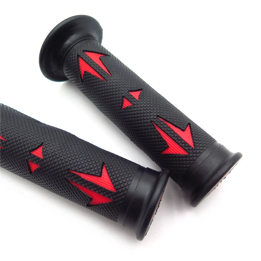 Universal 22mm 7/8" ATV Dirt Bike Hand Grips for Honda Kawasaki Suzuki