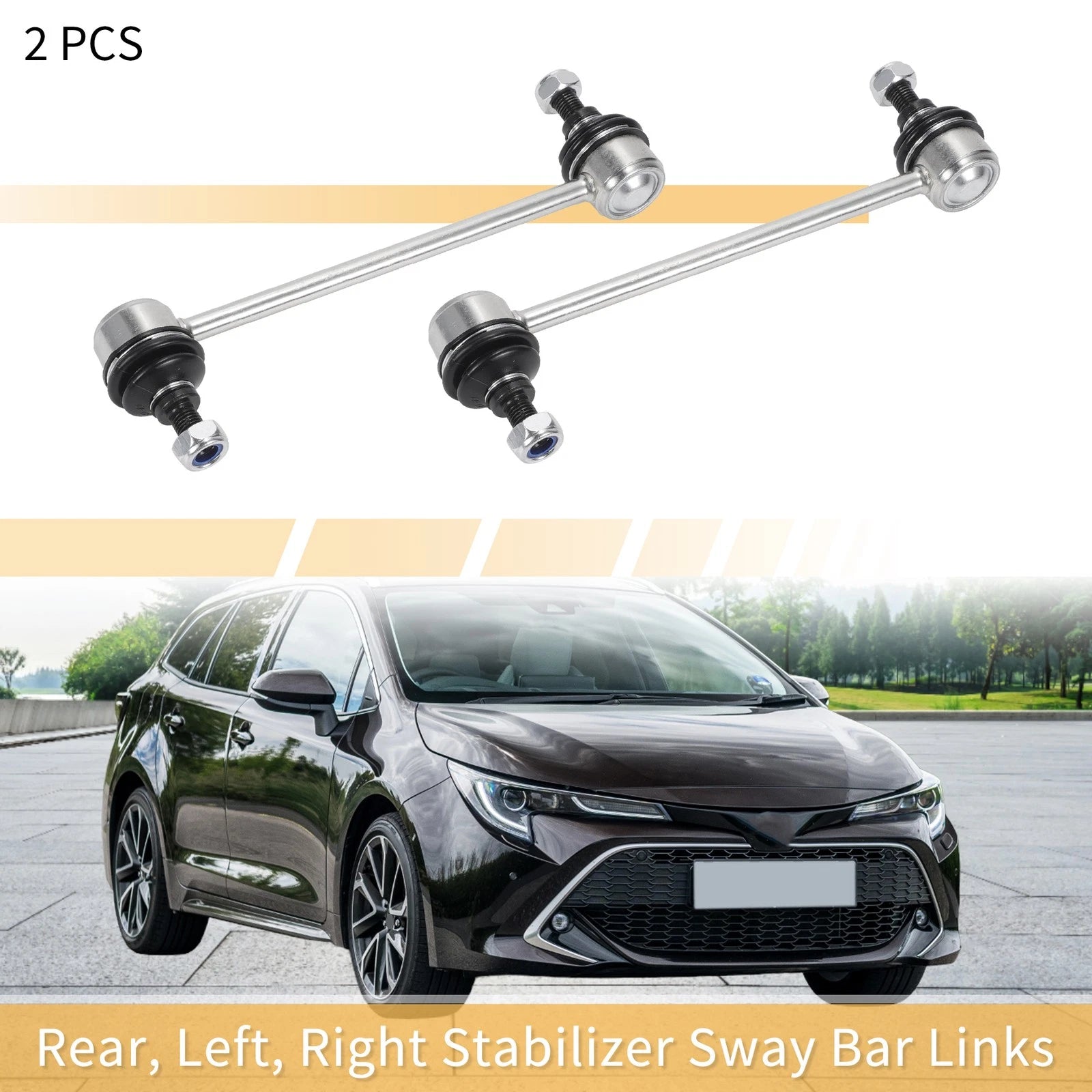 2pcs Rear Stabiliser Sway Bar Link for Lexus ES300, Toyota Camry (1992–2001)