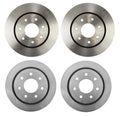 Brembo UV Coated Front & Rear Brake Disc Rotors Kit for Ford F-150 HD (2012–2014)