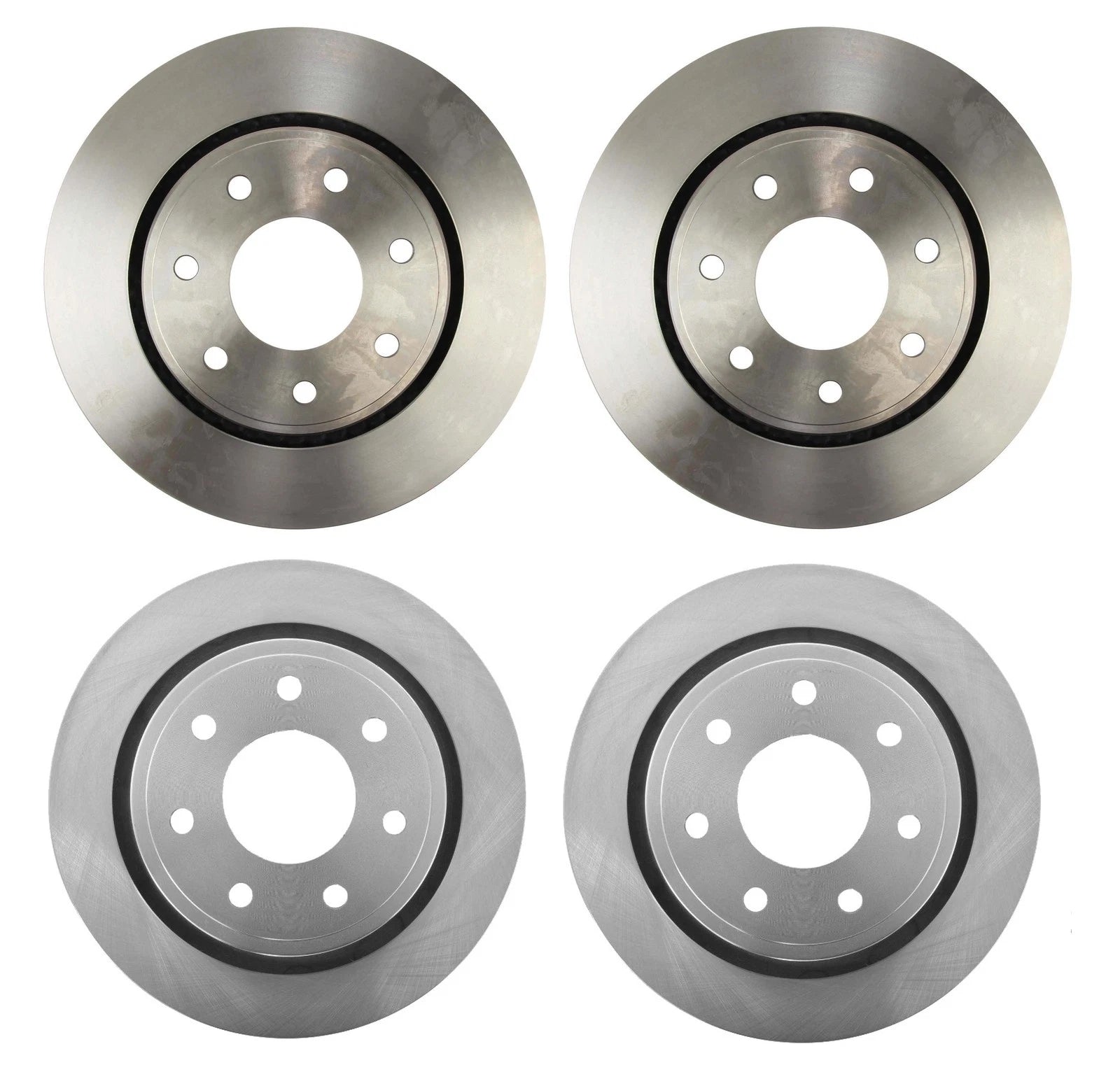 Brembo UV Coated Front & Rear Brake Disc Rotors Kit for Ford F-150 HD (2012–2014)