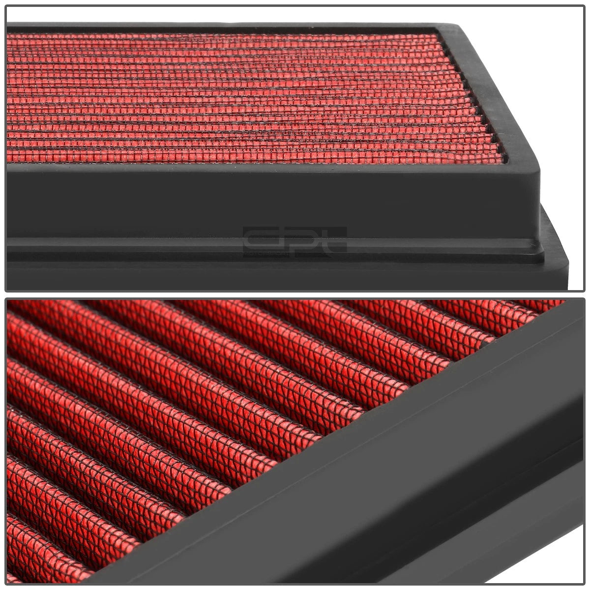 High Flow Panel Air Filter for Jeep Cherokee (1996–2001) - Red