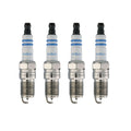 Set of 4 Bosch Double Iridium Spark Plugs for Chevy MB Mazda Ford GMC Pontiac (L4)