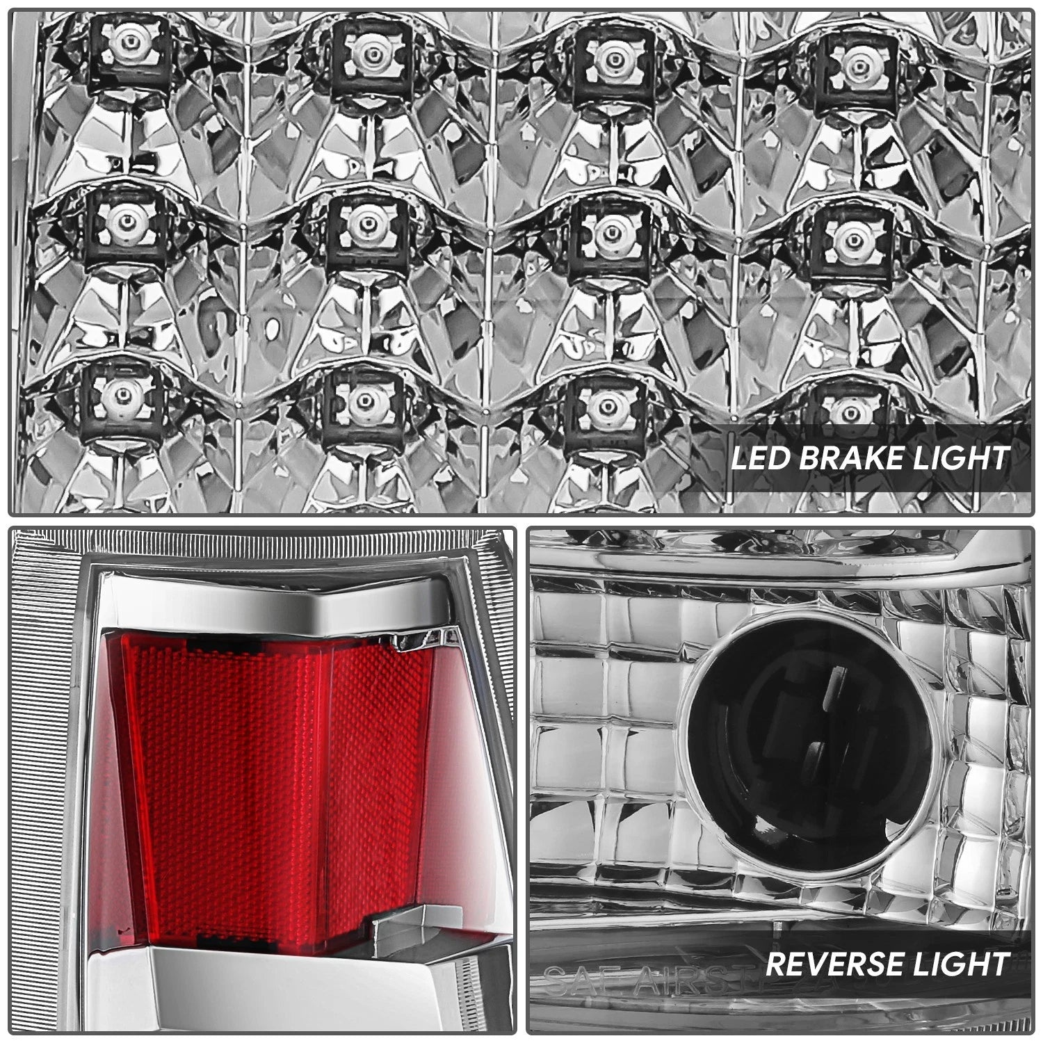 LED Tail Brake Lights for Chevy GMC C/K Silverado Cheyenne Sierra (1988–2001)