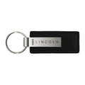 Black Leather Keychain KC1540.LIN - Officially Licensed for Lincoln