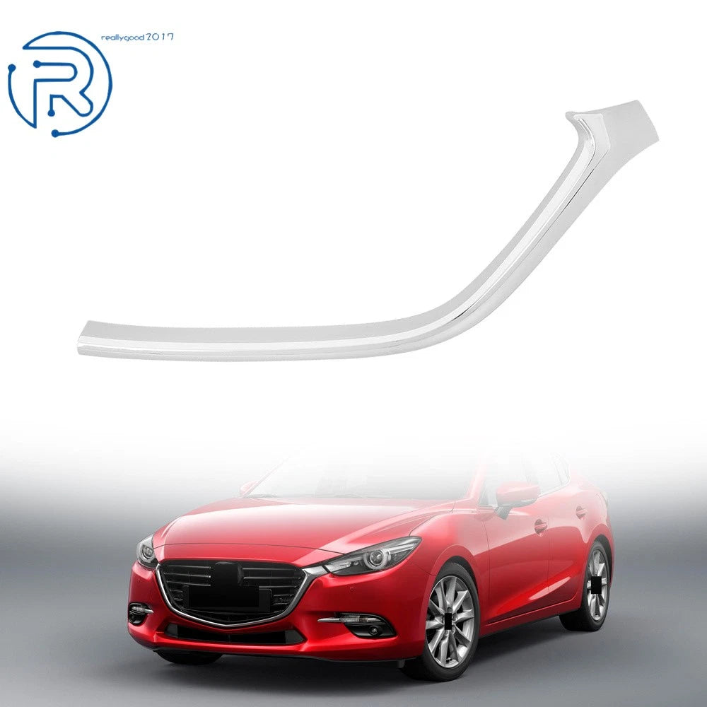 Chrome Lower Bumper Grille Trim for Mazda 3 (2017–2018)