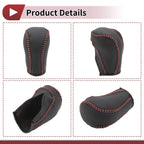 1 Pc Gear Shift Knob Cover for Mazda CX-5 (2013–2014) Black Brown