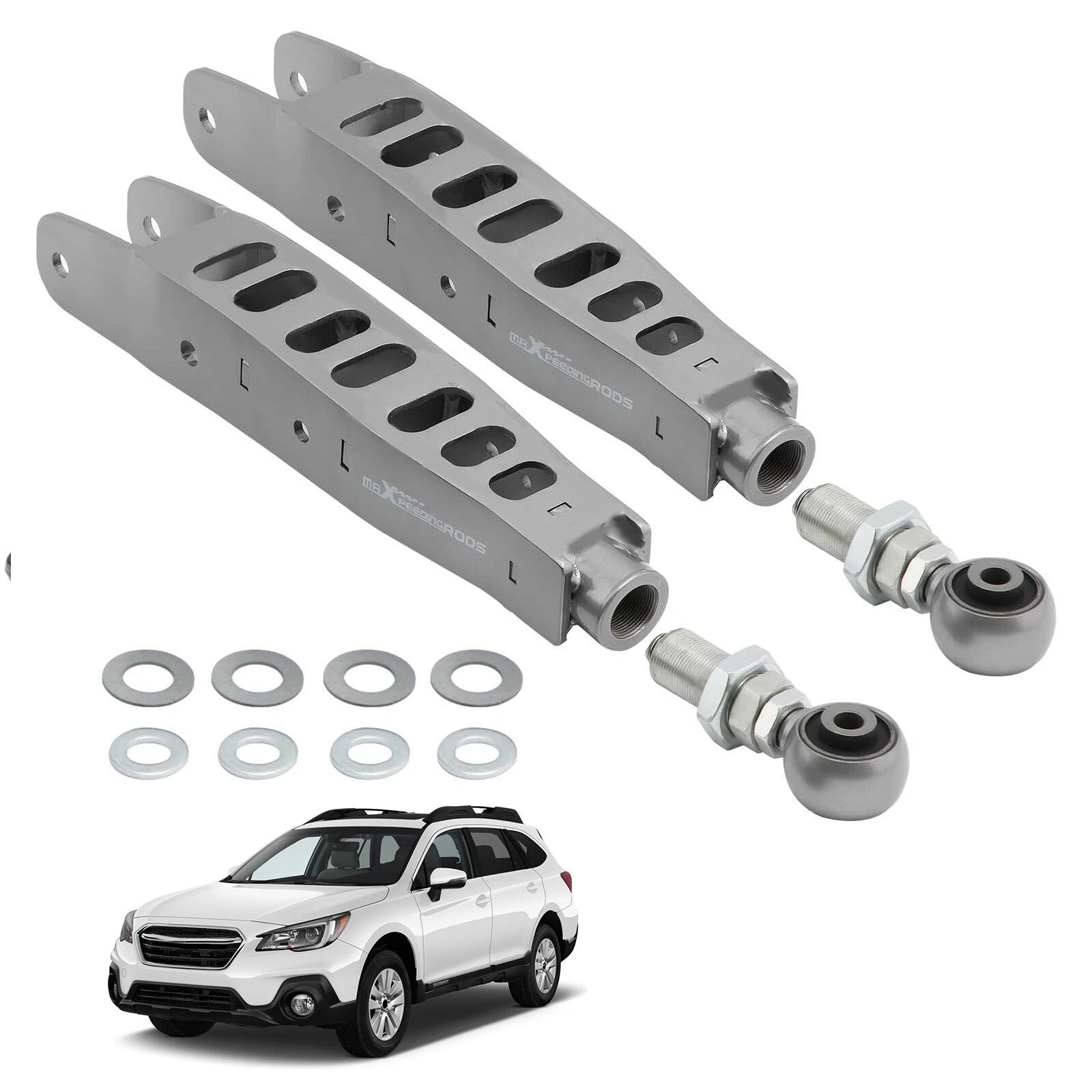 Adjustable Rear Lower Control Arms Set for Scion FR-S BRZ (2013–2023)
