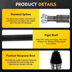 2X CV Axle Assembly for Toyota Highlander (2020–2022)