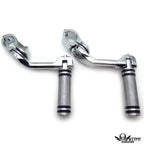 Chrome 5" Long Foot Peg Kit for Harley Davidson SuperLow 1200T (2014–2017)