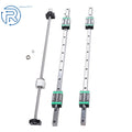 Set of 2 Linear Guide Rails for HGR20 with Ballscrew Kit (800mm)