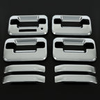 Set of 4 Chrome Door Handle Tailgate Covers for Ford F-150 (2004-2014)