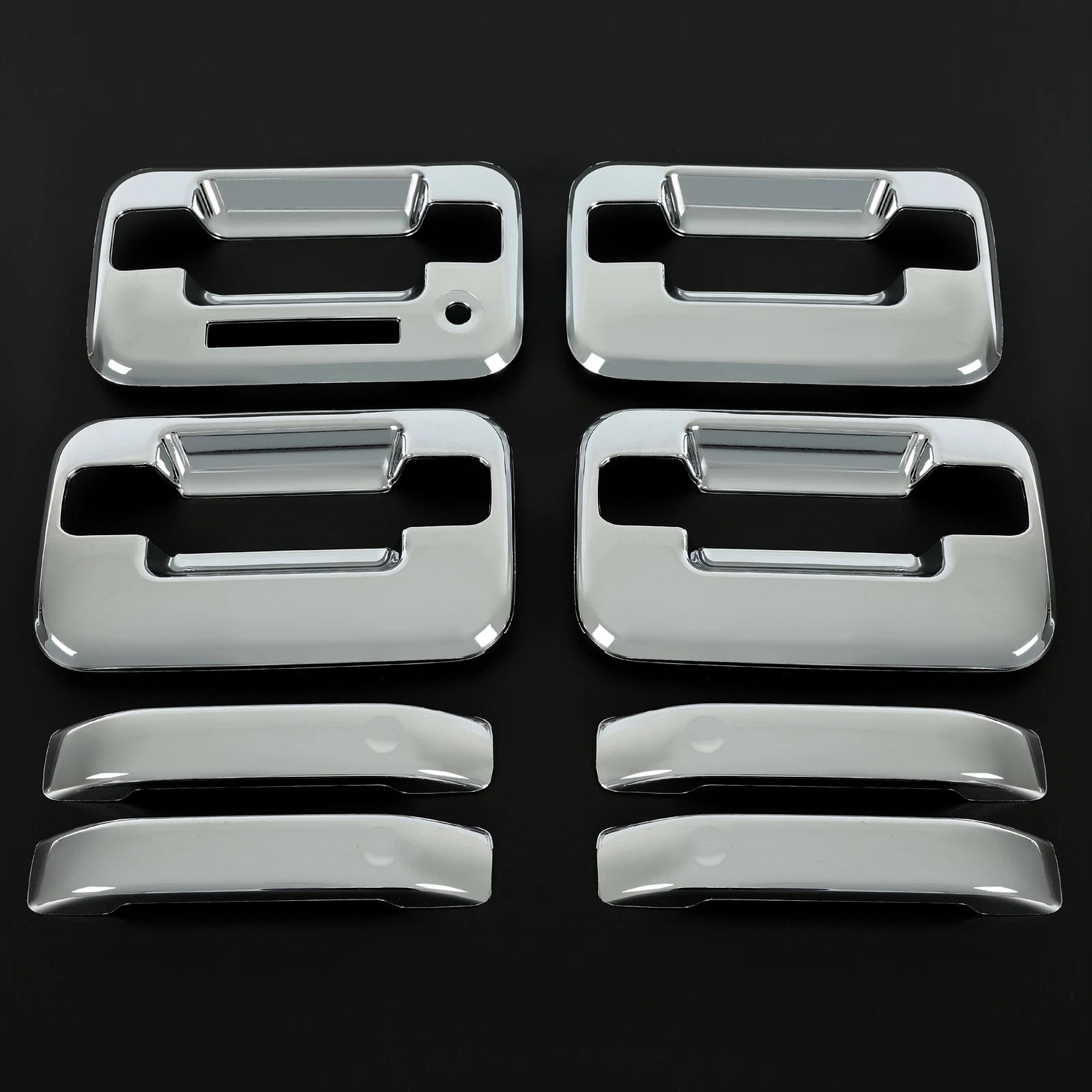 Set of 4 Chrome Door Handle Tailgate Covers for Ford F-150 (2004-2014)