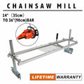 Chainsaw Mill Kit for Portable Lumber Cutting (14"-36")