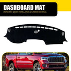 Dashboard Cover for Dodge Ram 1500 2500 3500 (2019–2025) Anti-Glare Dash Mat