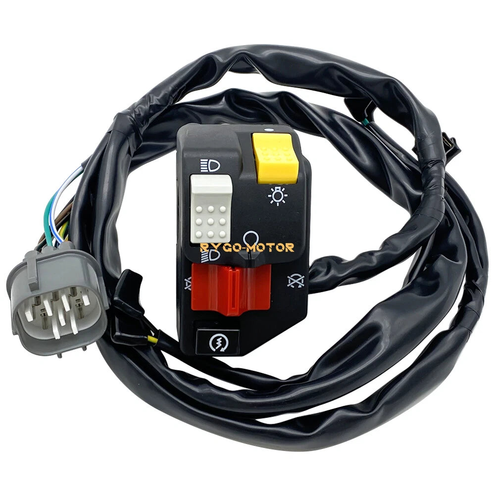 Left Handlebar Start Stop Switch for Honda Rancher 420 TRX420TM (2009–2013)