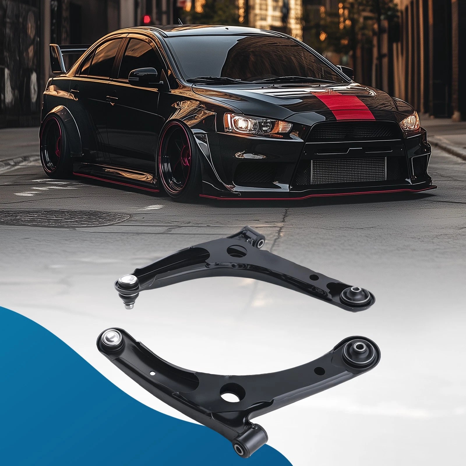 Front Lower Control Arm Assembly for Mitsubishi Lancer RVR (2008–2017) 4013A009