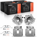 Set of 4 Brake Calipers for BMW E46 330i, 330Ci, X3 (2001–2006)