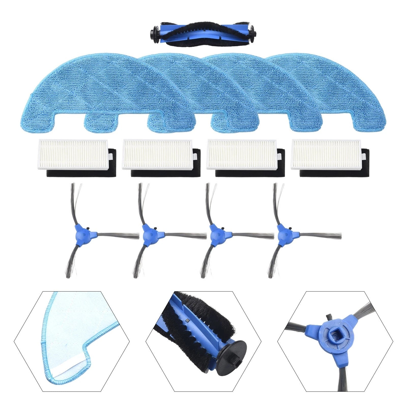 Replacement Parts for Coredy R550 R600 R650 R750 Vacuum Cleaner