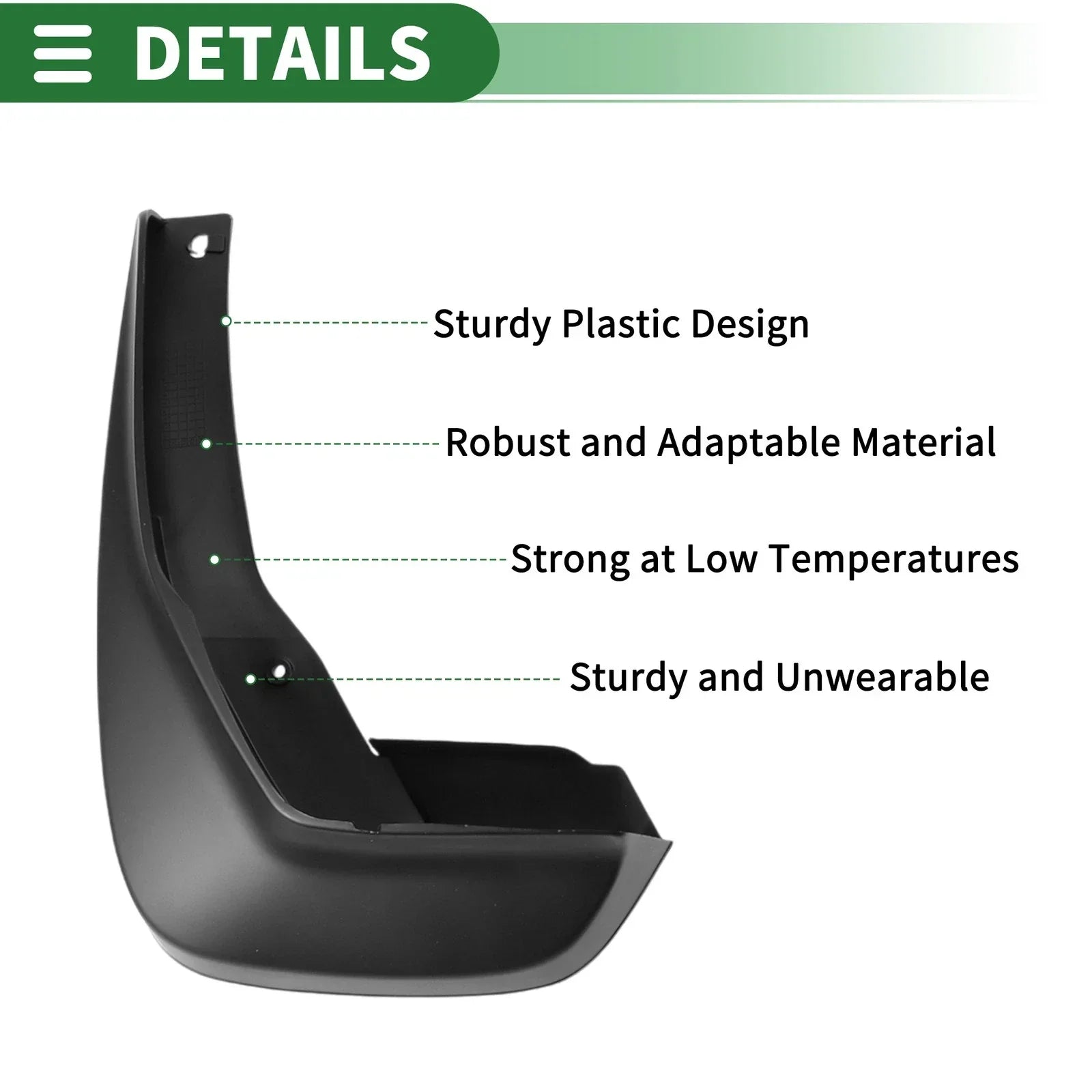 Mud Flaps Splash Guards for Honda Crosstour 2009-2013 (Front & Rear)