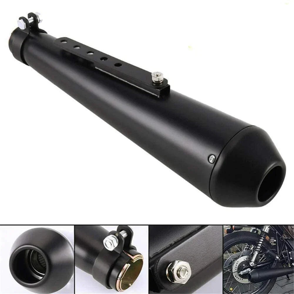 Universal Muffler Exhaust Pipe Slip On 1.5-2" for Motorcycle
