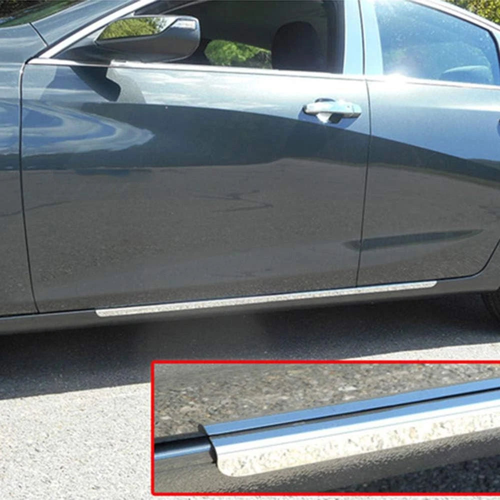 2pc Luxury FX Stainless Rocker Trim for Chevy Malibu (2016–2023)