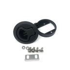 2" Flush Pull Slam Latch for Boat Deck Hatch Door Lock (No Lock Core)