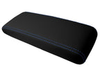 Console Lid Pull Over Cover for Toyota Supra (1986–1992) Blue Stitch
