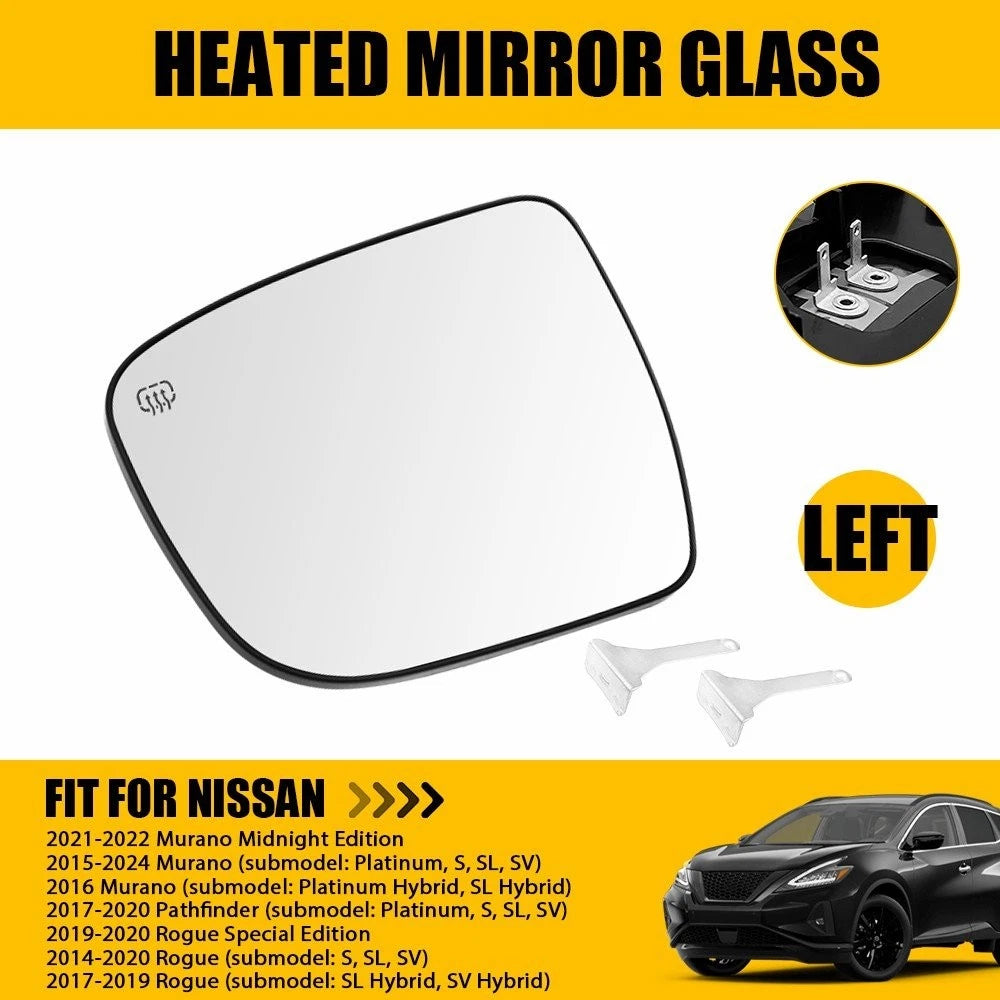 Heated Mirror Glass for Nissan Rogue Murano Pathfinder (EPY)