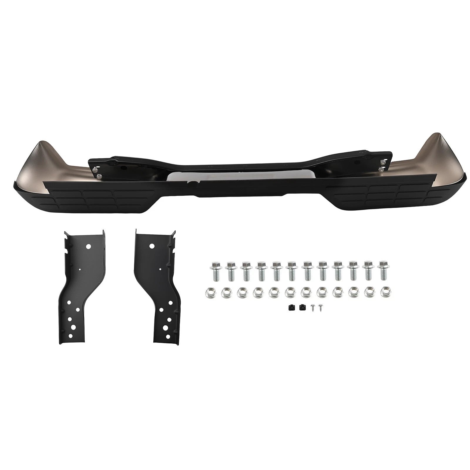 Chrome Steel Rear Bumper for Chevrolet S10 (1998–2004) GM1101102 Bolt-On