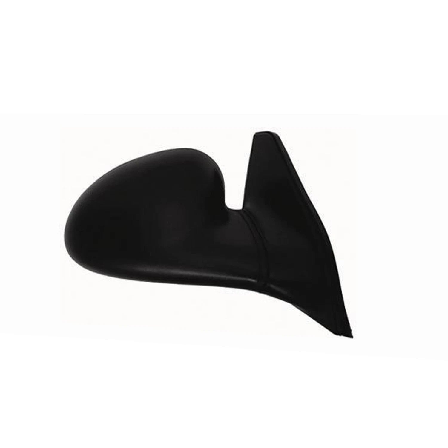 Replacement Black Textured Passenger Side Manual Door Mirror for Toyota (2015–2020)