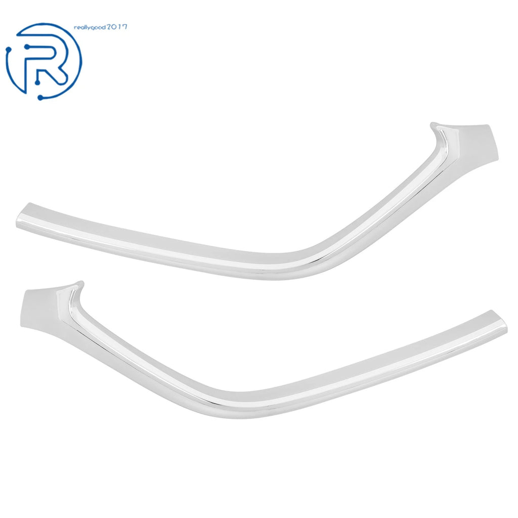 Set of 2 Chrome Grille Surround Trims for Mazda 3 (2017-2018)