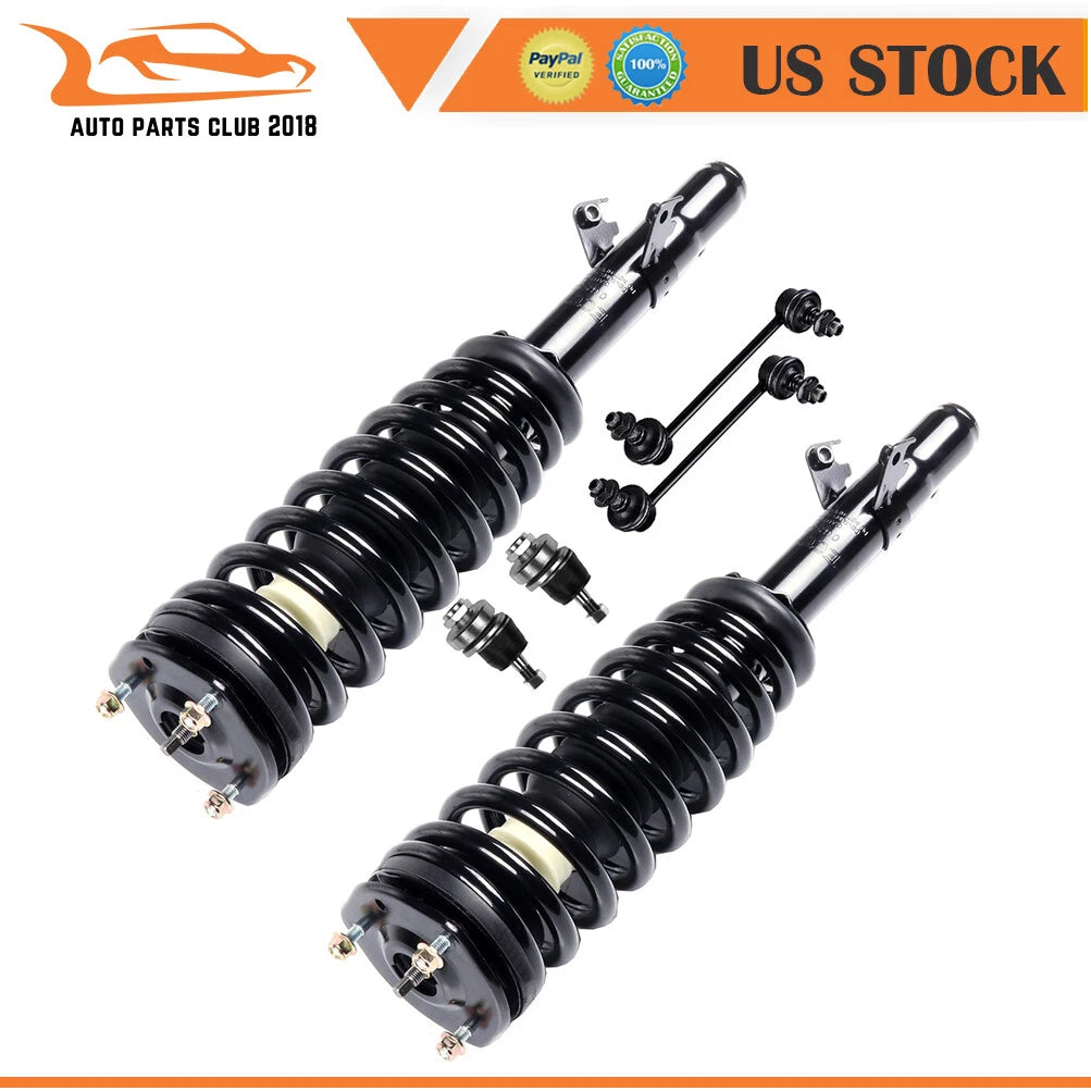 Front Struts Spring Assembly Suspension Kit for Ford Fusion (2006-2009)
