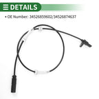 ABS Wheel Speed Sensor No. 34526859602/34526874637 for BMW M5 (2018–2020)