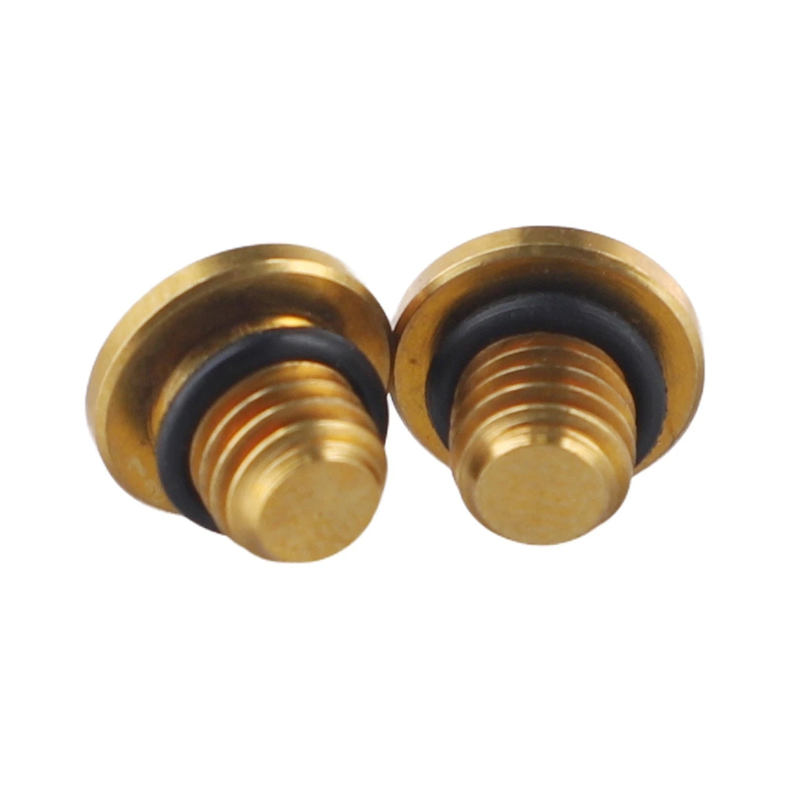 2X Bleed Screws M5x5mm with Sealing O-Rings for Bicycle