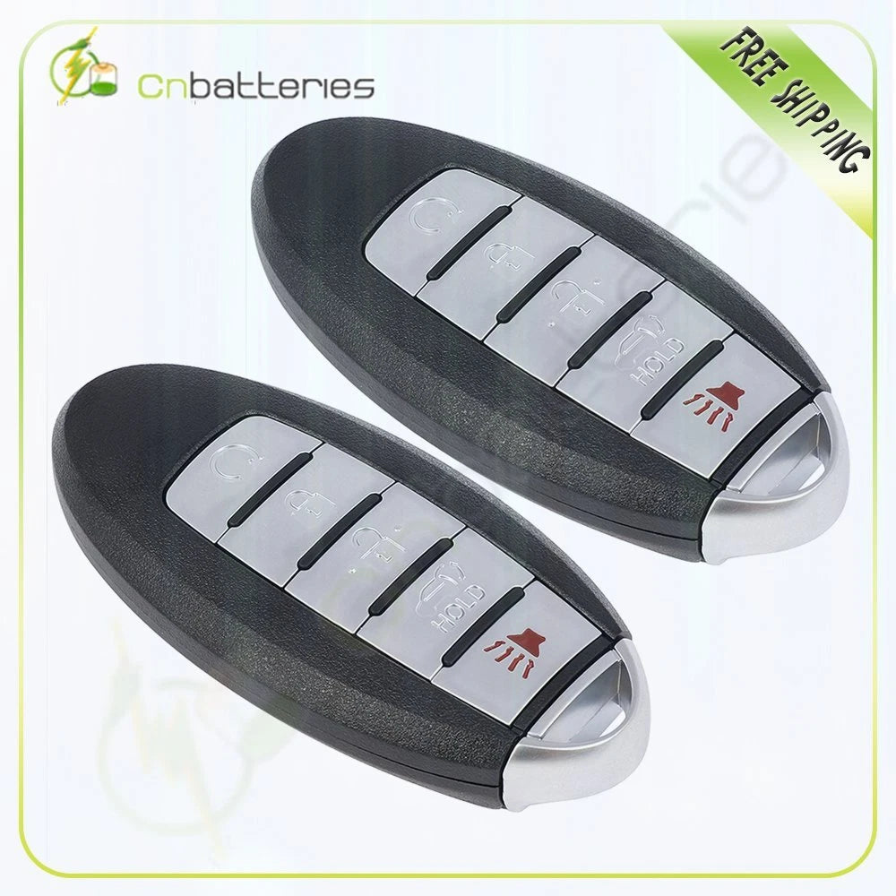 2X Remote Keyless Key Fob for Nissan Pathfinder (2013–2016) 5 Buttons