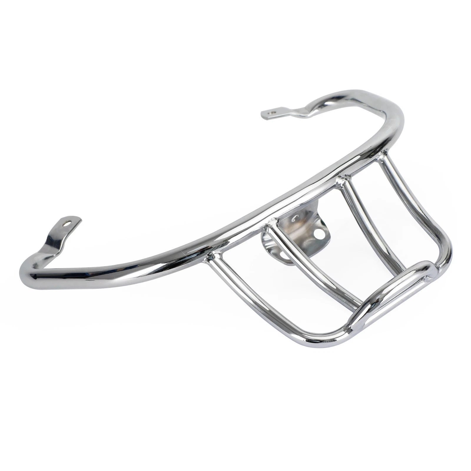 Sloped Rear Rack Carrier Pannier Chrome for Vespa Sprint Primavera (50-150)
