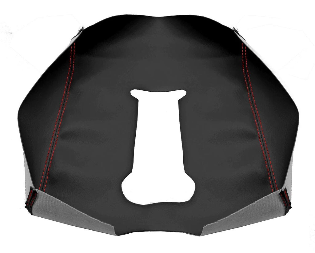 Console Lid Cover for Chevrolet Silverado (2014–2020) Red Stitch