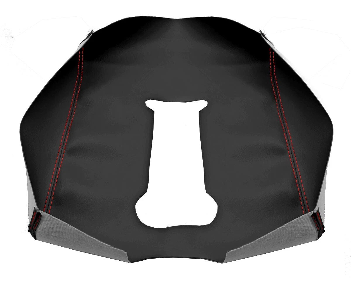 Console Lid Cover for Chevrolet Silverado (2014–2020) Red Stitch