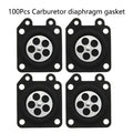 100Pcs Carburetor Metering Diaphragm for Lawn Mower (95-526, 95-526-9, 95-526-9-8)