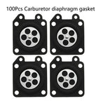 100Pcs Carburetor Metering Diaphragm for Lawn Mower (95-526, 95-526-9, 95-526-9-8)