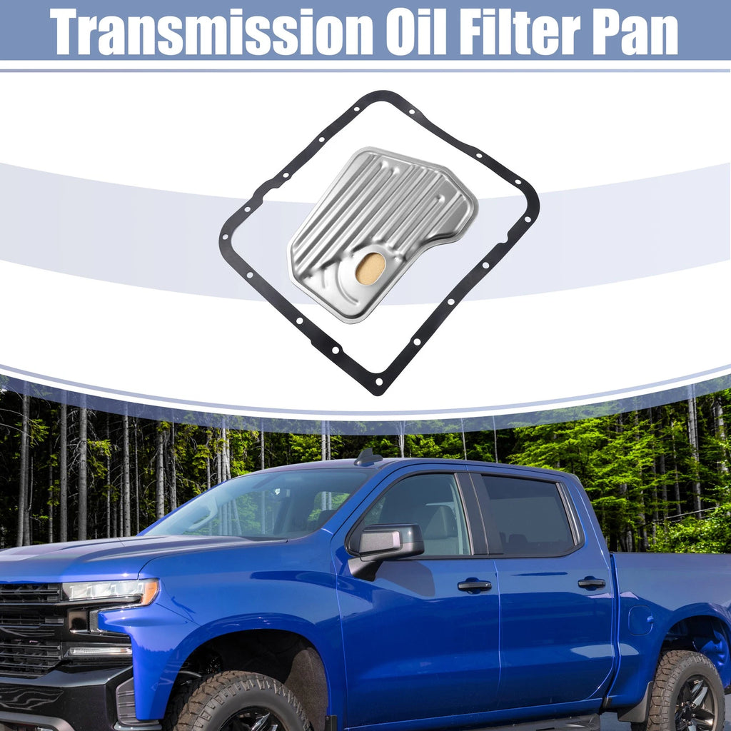 Set of 1 Transmission Filter Oil Pan Gasket for Chevrolet (1999–2013) 25174487 TF289