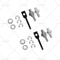 2 Sets Rear Tailgate Gas Strut Kit for Nissan Navara NP300 (2015–2023)