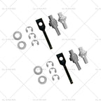 2 Sets Rear Tailgate Gas Strut Kit for Nissan Navara NP300 (2015–2023)