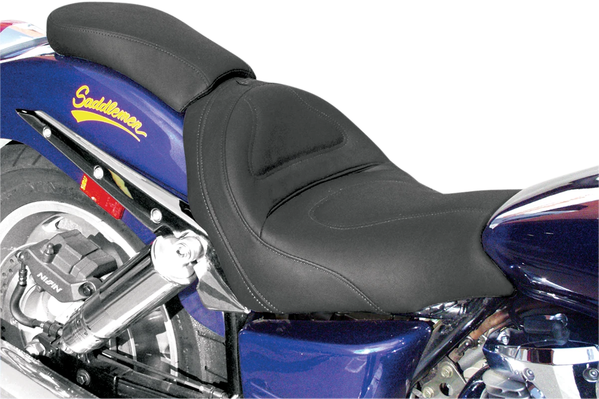 SADDLEMEN Solo Seat for Kawasaki VN900 Custom (2007–2012)