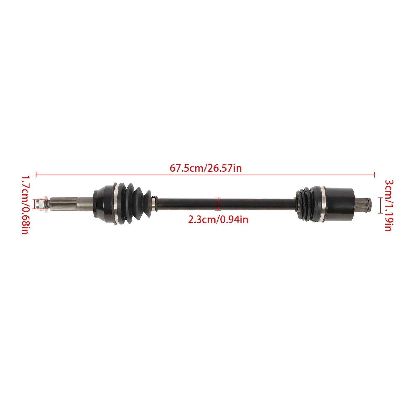 CV Axle Drive Shaft for Polaris 500 800