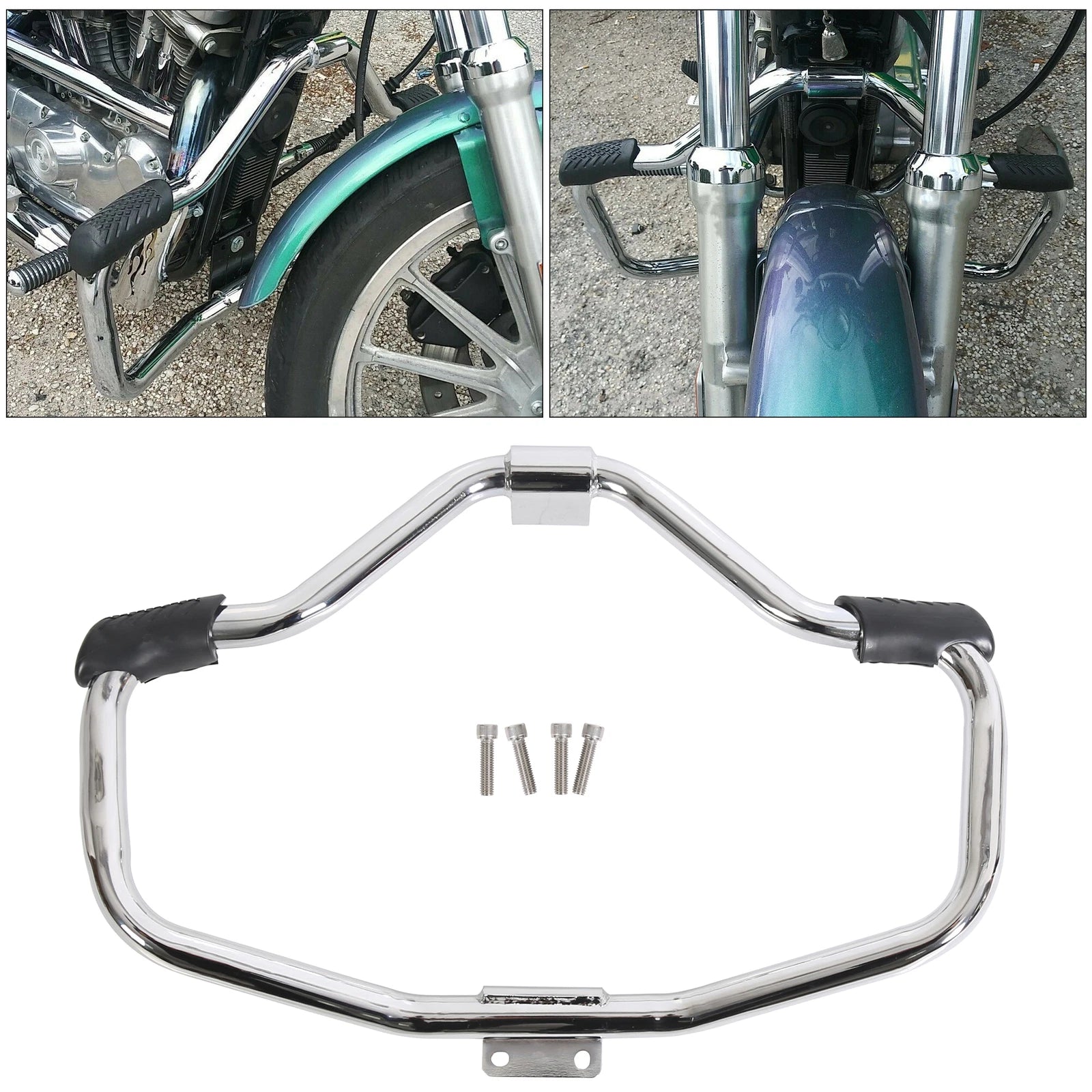 Engine Guard Highway Crash Bar for Harley Sportster XL883 XL1200 (2004–2023)