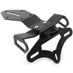 Black Steel Fender Eliminator License Plate Holder for KAWASAKI ZX-10R (16-20)