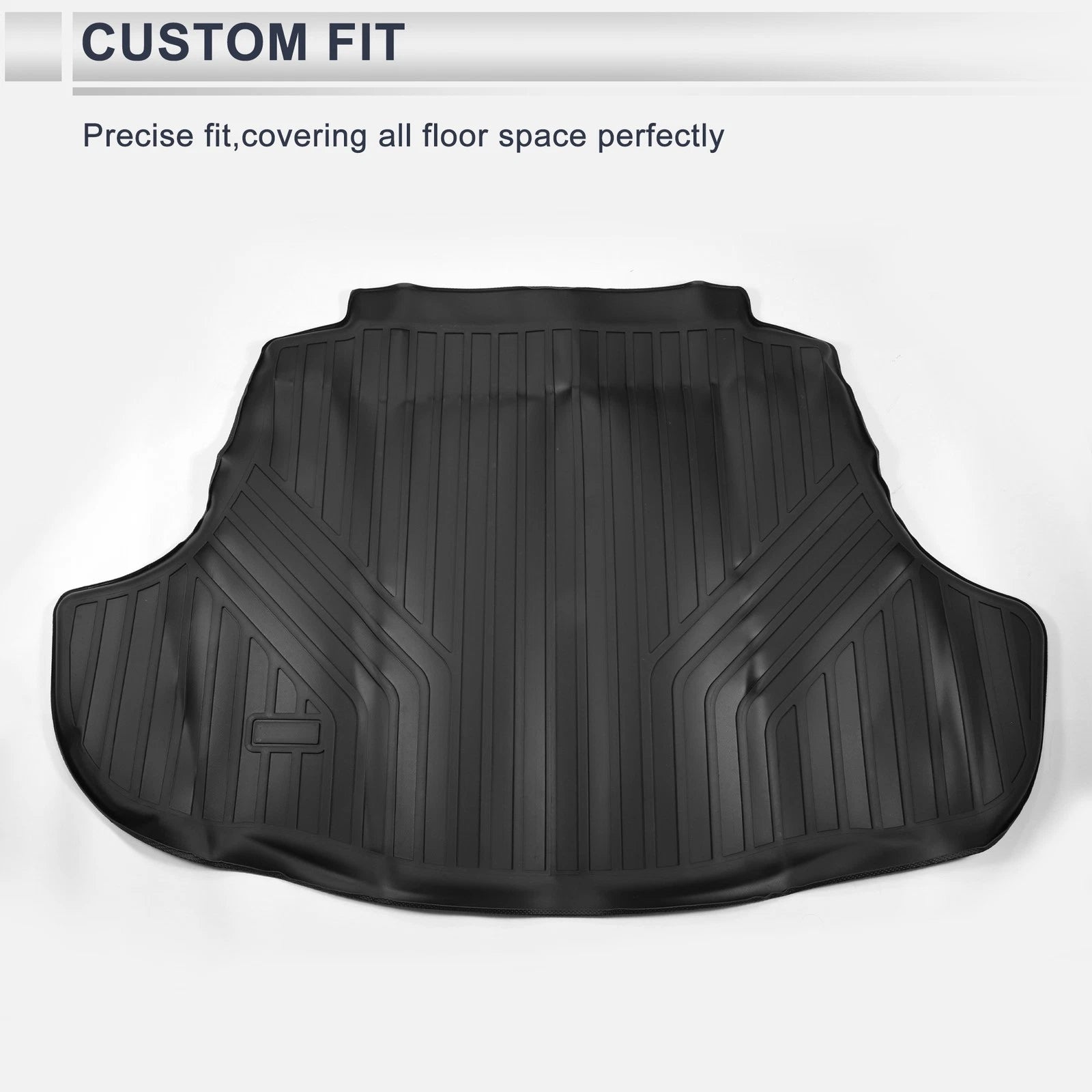 Cargo Liner Rear Trunk Mat for Lexus ES ES350 ES300H (2019–2024) TPE Black