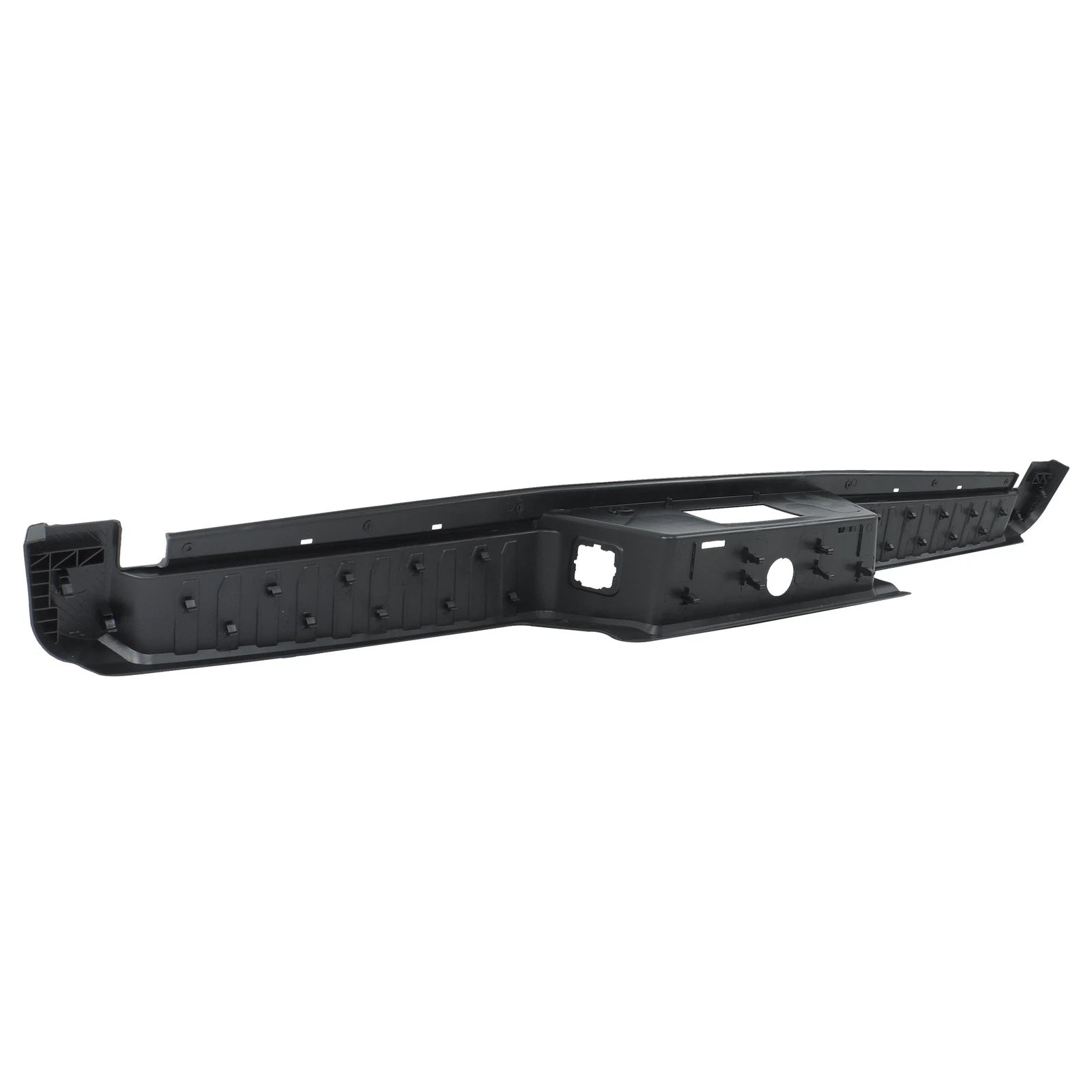 Rear Bumper Step Pad Cover for Ford F-150 (2021–2023) Black Plastic