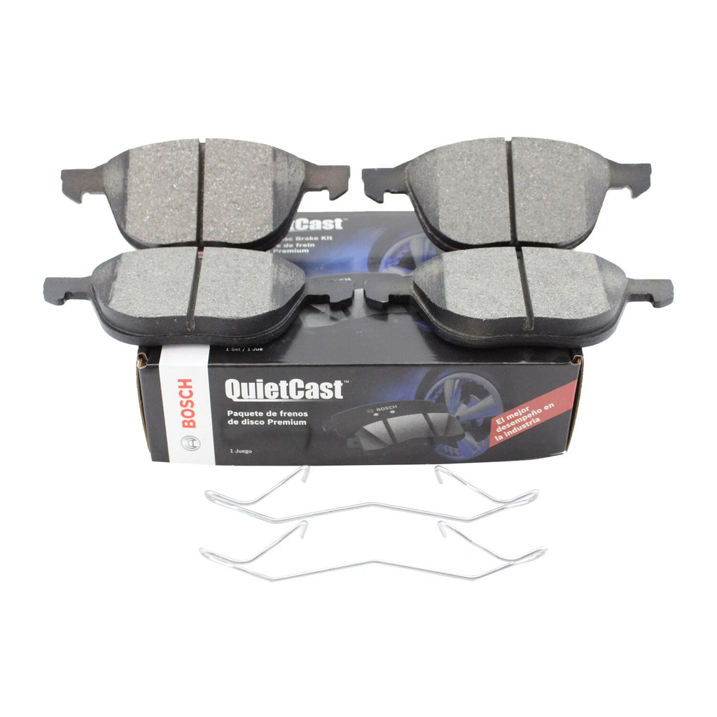 Set of 4 Front Disc Brake Pads for Mazda 3, Ford Focus (2004–2014) BC1044
